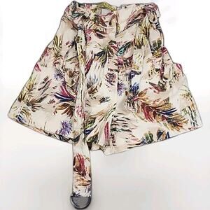 Chufy Luca La Dolce Vita Cotton Shorts Porto High Rise Flare Shorts XS